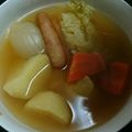 河了貂's cooksnap of when they made 野菜たっぷり☆ポトフ.