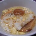 korakko's cooksnap of when they made 寒い朝に☆簡単ヘルシーな梅ちくわ粥♪♪.