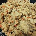 meoangi's cooksnap of when they made 激ウマ！おからの煮物.