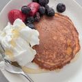 Ｗ♡Ｓ's cooksnap of when they made 粉なし♪　オートミールパンケーキ♡.