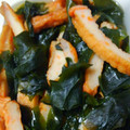 あきちゃんハニー's cooksnap of when they made わかめとさつまあげの炒め物.