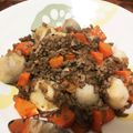 sa_mu's cooksnap of when they made 里芋と人参のほっこりそぼろあんかけ♡.