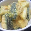 ｙｕｎ★☆'s cooksnap of when they made 簡単☆おいしいかぼちゃサラダ.