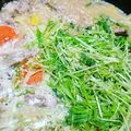 crystaI's cooksnap of when they made 最後の一滴まで美味しい♪あったか豆乳鍋.