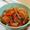 hinato母's cooksnap of when they made 鶏の唐揚げ甘酢あん.