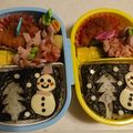 ☆★ＨＡＣＨＩ♪★☆'s cooksnap of when they made 簡単☆クリスマスキャラ弁.