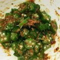 太巻きたまご's cooksnap of when they made あと一品、オクラのさっぱり味.