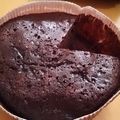クックAQVE9C☆'s cooksnap of when they made オーブントースターでチョコケーキ♡.