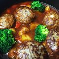 misacoron☆'s cooksnap of when they made 簡単デミグラスの煮込みハンバーグ♡.