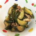 おやつ缶's cooksnap of when they made 豚肉ときゅうりのピリ辛炒め.