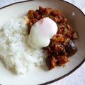 おポチ's cooksnap of when they made 夏はこれ♪　ゴーヤカレー.