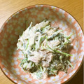 ゆきみ子's cooksnap of when they made ツナと豆苗の塩昆布マヨあえ.