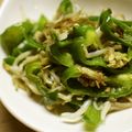 maruru-nn's cooksnap of when they made ピーマンえのきシラスのバター炒め.