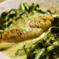 maruru-nn's cooksnap of when they made 鮭のムニエル海苔佃煮のクリームソース.