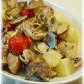 みぎわ's cooksnap of when they made あさりとじゃがいもの白ワイン蒸し♪.