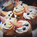 chakaH's cooksnap of when they made 小さな苺ショートケーキ.