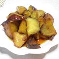 りちー's cooksnap of when they made 油で揚げない大学芋♪.