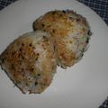 ピッカママ's cooksnap of when they made カリカリ焼きおにぎりお弁当.
