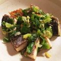 たまごころころ★☆'s cooksnap of when they made 塩サバのネギごま油がけ♪簡単フライパン.
