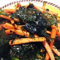 たなふさ's cooksnap of when they made にんじんと韓国海苔の炒め物。.