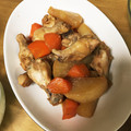 クックMJ7S84☆'s cooksnap of when they made 時短で簡単☆手羽元と大根の煮物.
