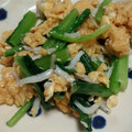 numami's cooksnap of when they made 麺つゆで簡単✩小松菜としらすの炒り卵和え.