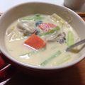 クックK5AYK8☆'s cooksnap of when they made ヘルシー☆牡蠣の味噌豆乳シチュー.