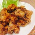 YU-ZEN's cooksnap of when they made 塩ヨーグルトで鶏もも唐揚げ！大蒜醤油味♬.