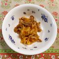 pitachan1's cooksnap of when they made 超早！大根と豚肉のヒラヒラ炒め♪.