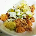 ユーロン's cooksnap of when they made 鶏膝軟骨のから揚げ❀　ねぎ塩レモン♪.
