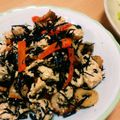 赤きんぎょ16's cooksnap of when they made ひじきと豆腐の炒め煮.