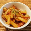 ＊はと＊'s cooksnap of when they made じゃがいもと竹輪のきんぴら.