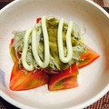 oooooo312's cooksnap of when they made 即席１品☆トマトととろろ昆布.