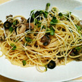 kurouneko's cooksnap of when they made きのこ と ベーコン の和風パスタ♪.