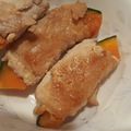 erumo11's cooksnap of when they made お弁当に！かぼちゃの肉巻き☆照り焼き味.