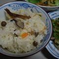 バンビーノブ's cooksnap of when they made むかご＆しめじの炊き込みご飯.
