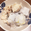 クックRJG0L2☆'s cooksnap of when they made だし要らず！海老芋とおかか鶏だんごの煮物.