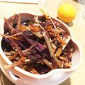 seacomet's cooksnap of when they made さつまいも入り♡秋のきんぴらごぼう.