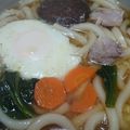 ちよ☆８'s cooksnap of when they made 鍋焼きうどん.