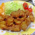ゆけり３兄弟's cooksnap of when they made うちのカリッ☆じゅわ～な唐揚げ.