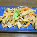 こな砂糖's cooksnap of when they made ＊簡単＊豚こま肉とごぼうの辛味噌マヨ炒め.