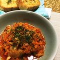 trueblue's cooksnap of when they made ✿もつのトマト煮込み✿.