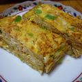 ☆みはす☆'s cooksnap of when they made たっぷり白葱とじゃこの卵焼き.