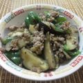 miyuki12's cooksnap of when they made ナスとピーマンのひき肉炒め.
