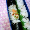 watyami's cooksnap of when they made お弁当に☆ザーサイちりめんおにぎり.