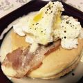 ゆかちゃん♡'s cooksnap of when they made パンケーキのエッグベネディクト.