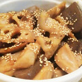 nacchanmama's cooksnap of when they made 蓮根とこんにゃくの麺つゆ簡単きんぴら～.