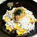 KUMI KUMI's cooksnap of when they made ふわふわ卵としらすの丼ぶり.