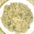 れおのん's cooksnap of when they made グリーンピースの抹茶グリーンご飯.