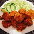 sepiia's cooksnap of when they made 揚げないトンカツ.